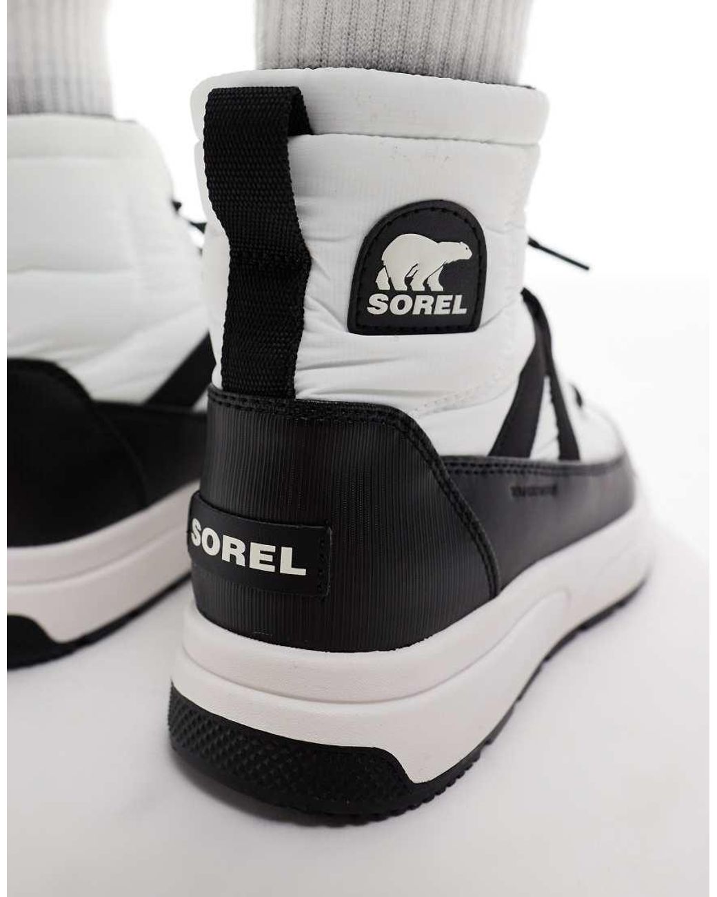 Sorel Black Whitney Iii Mid Winter Boots