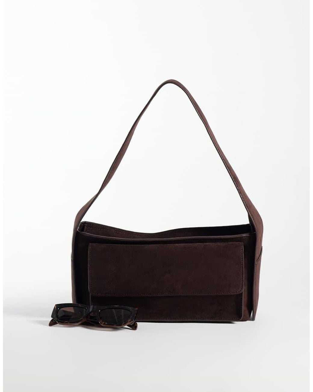 Borsa A Spalla Mini Con Tasca di ASOS in White