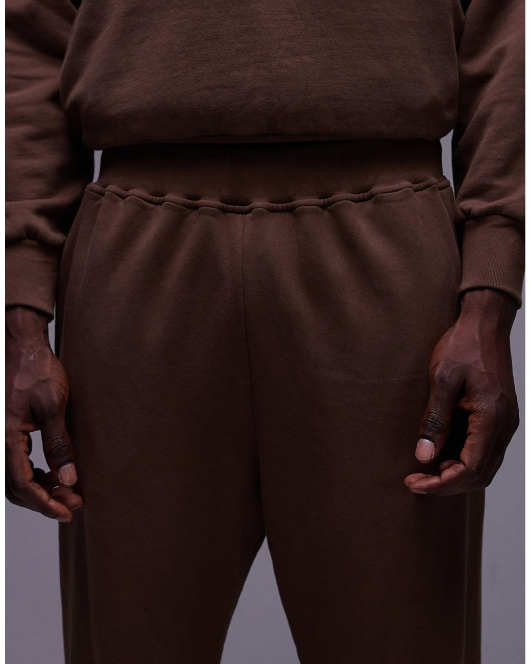 No Problemo – baumwoll-jogginghose in Brown für Herren