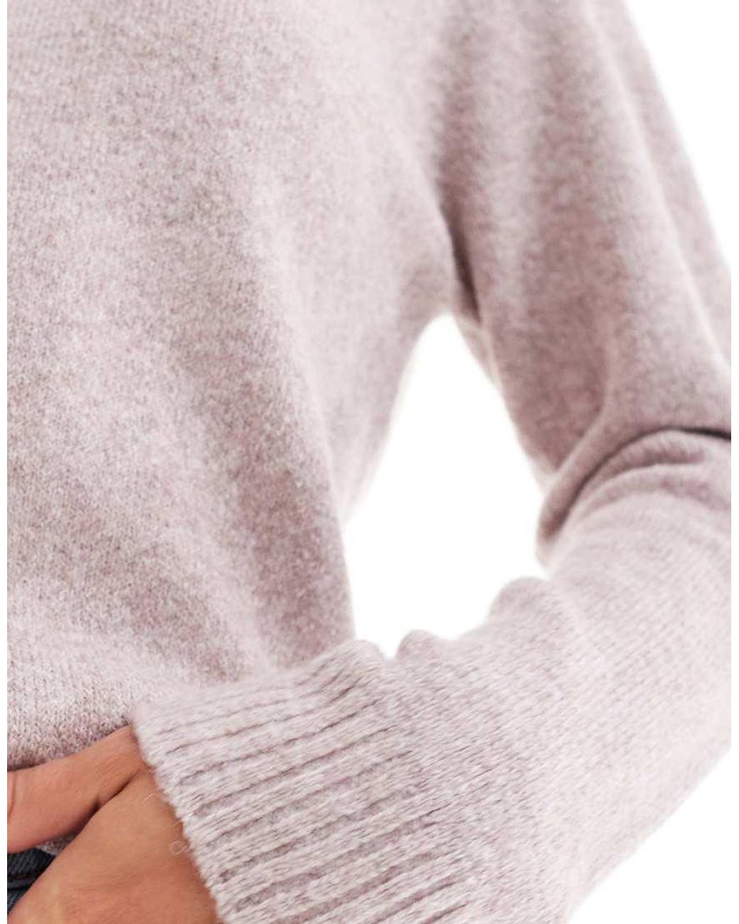Vero Moda Pink Round Neck Knitted Jumper