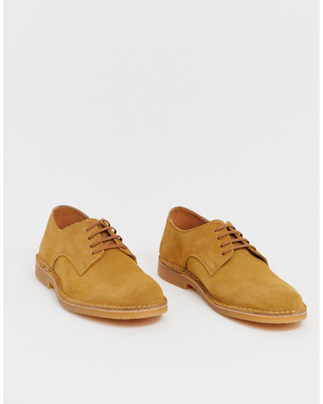 SELECTED Suede Shoes in Brown for Men | Lyst