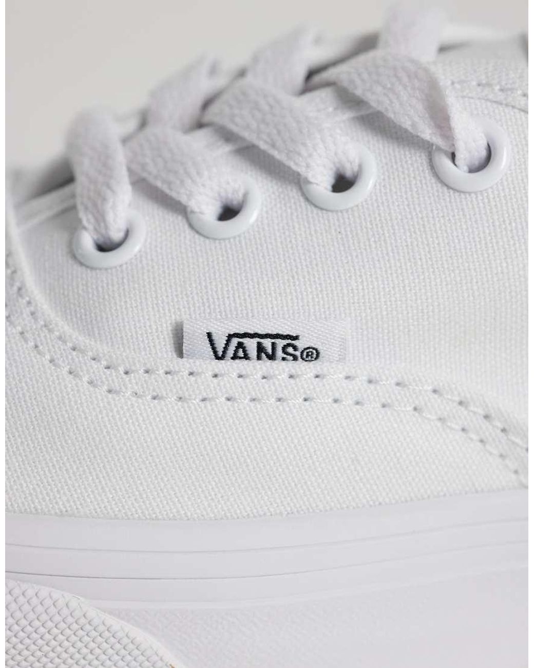 Vans White Authentic Trainers