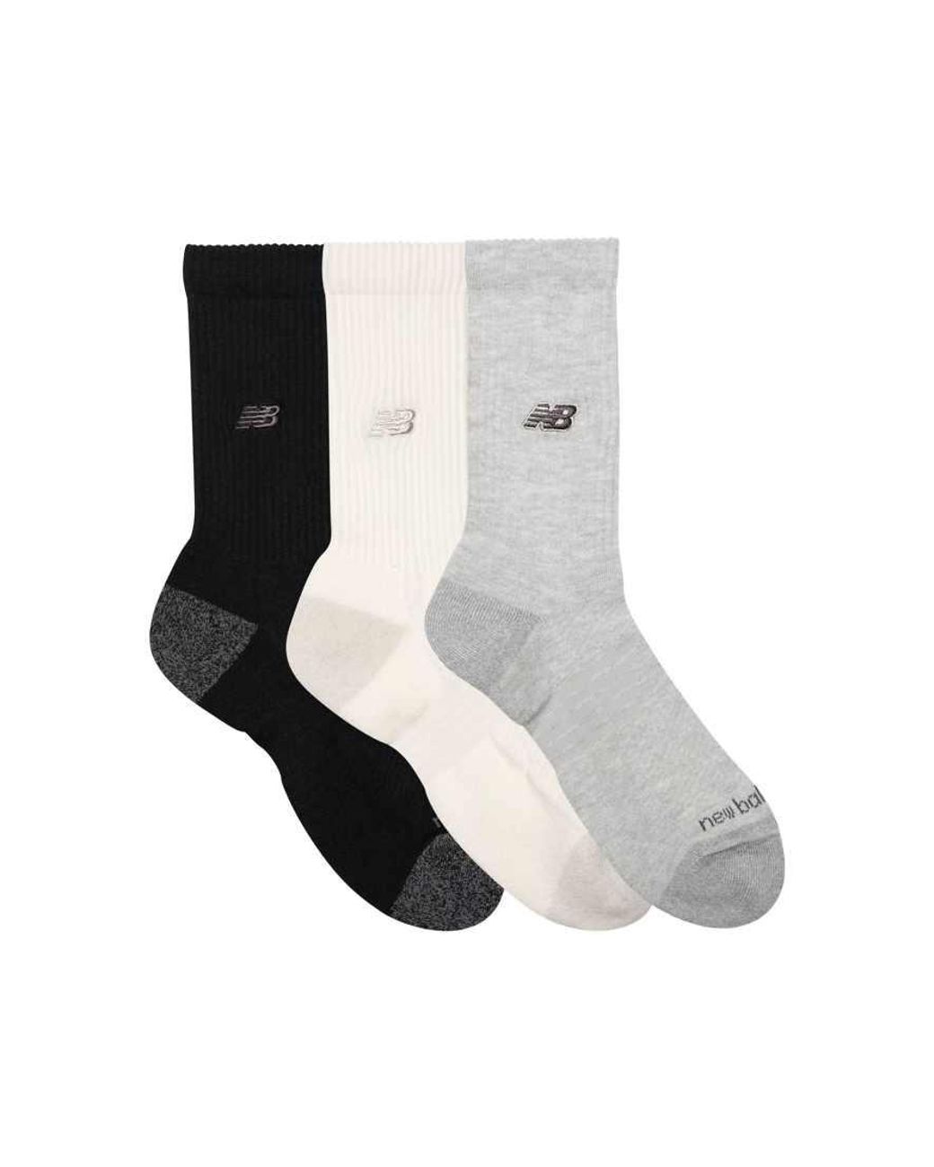 New Balance Black Active Premium Crew 3 Pack