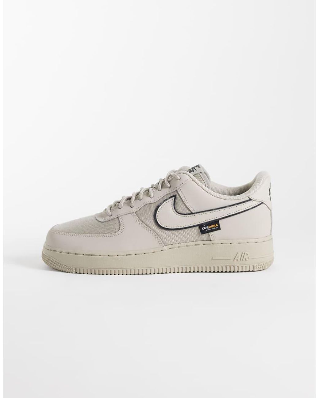 Nike Gray Air Force 1 '07 Lv8 Cordura Trainers for men