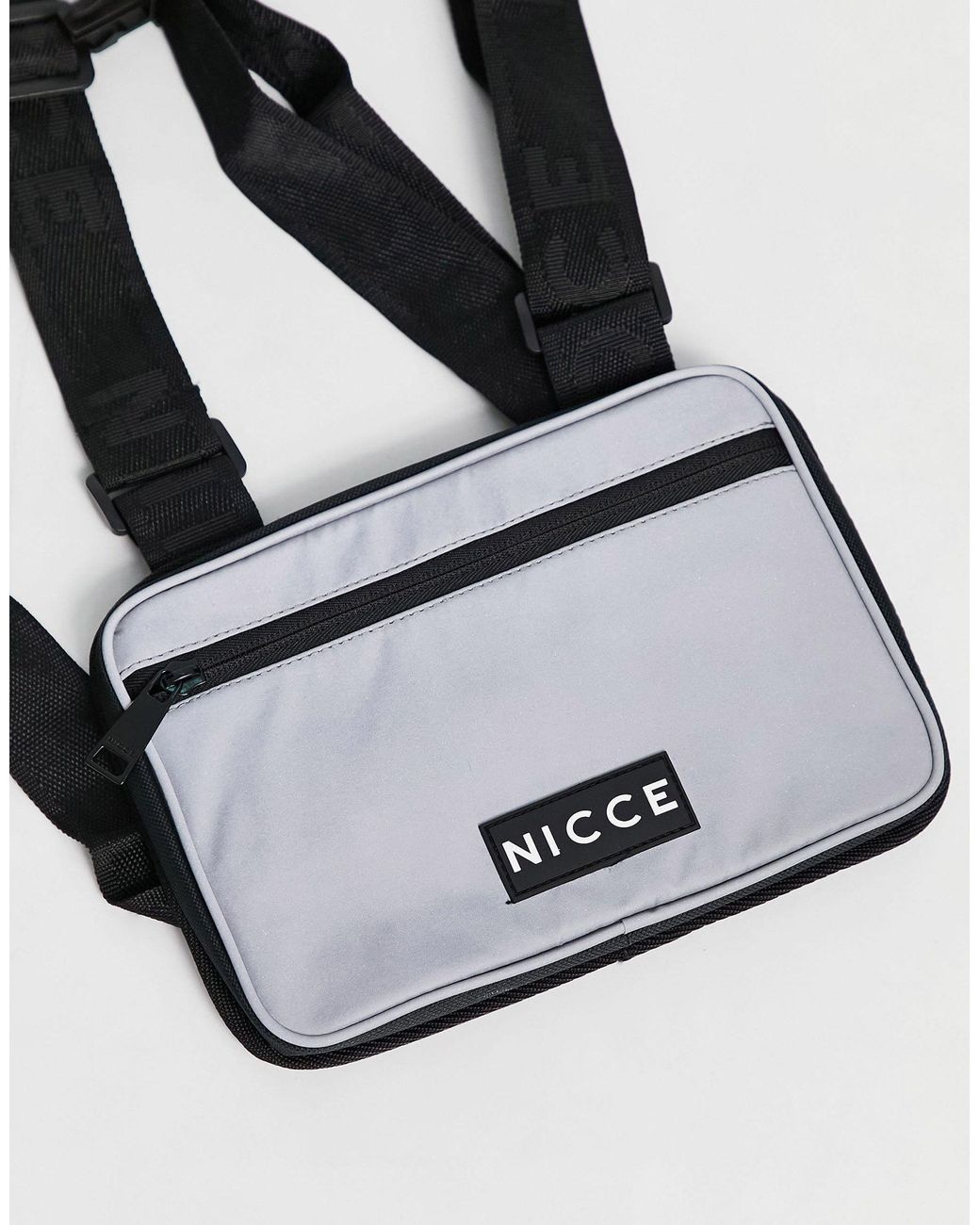 Finess - sac façon harnais avec logo Nicce London pour homme en coloris  Noir | Lyst