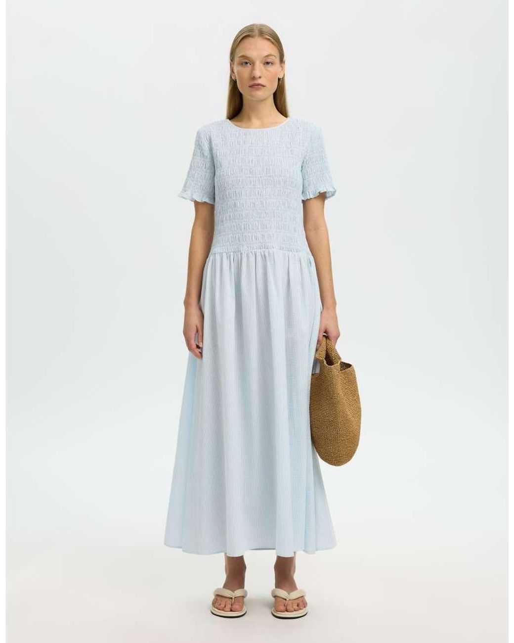 SELECTED Blue Midi Dress