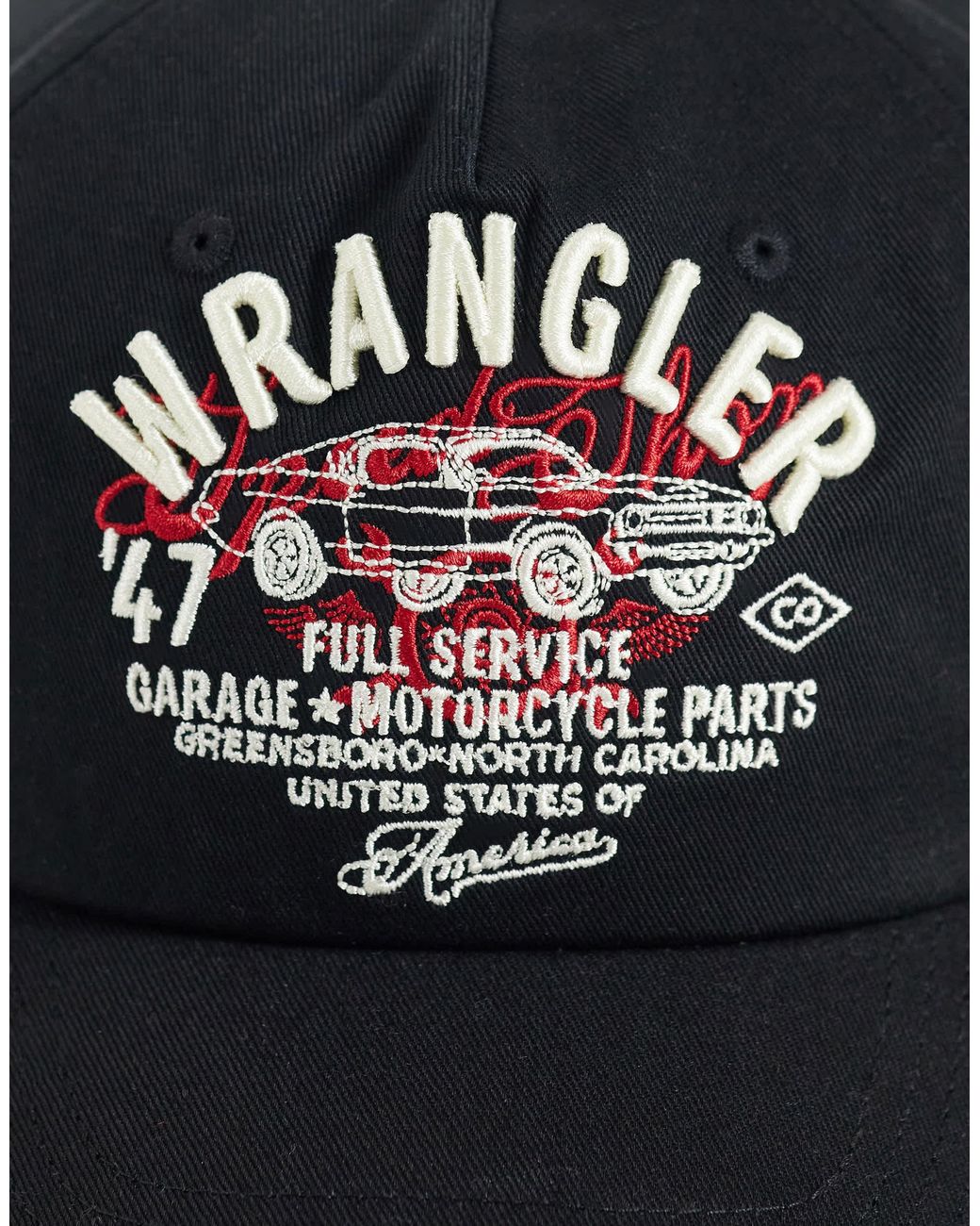 Wrangler Cap mit grafik in Blue für Herren