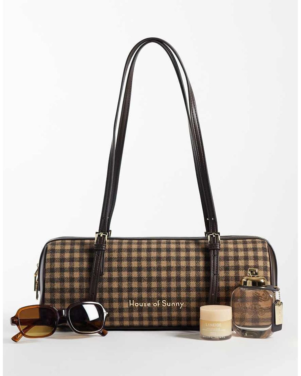 House Of Sunny Natural Shirley Shoulder Bag