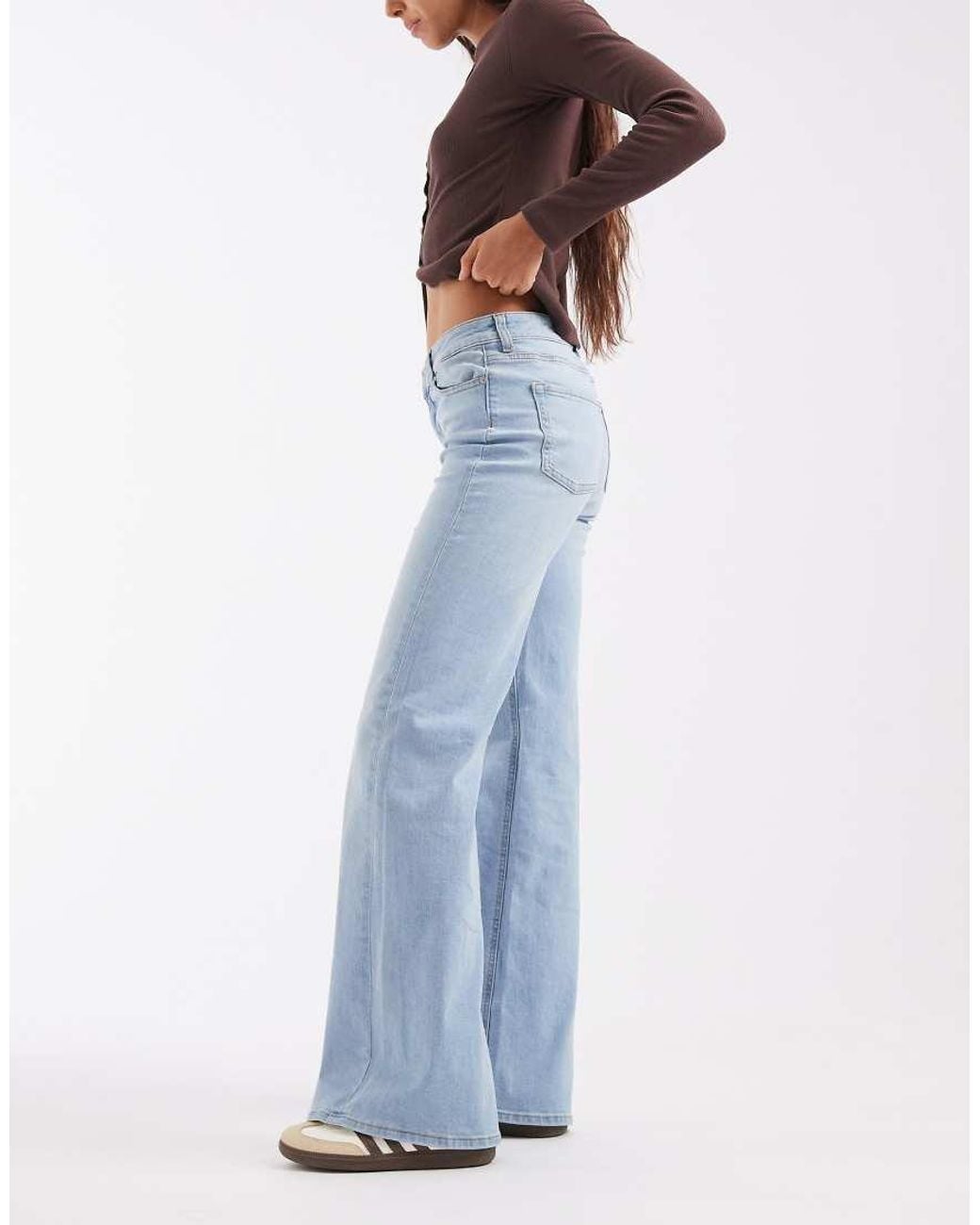 JJXX Blue Rome Flared Jeans