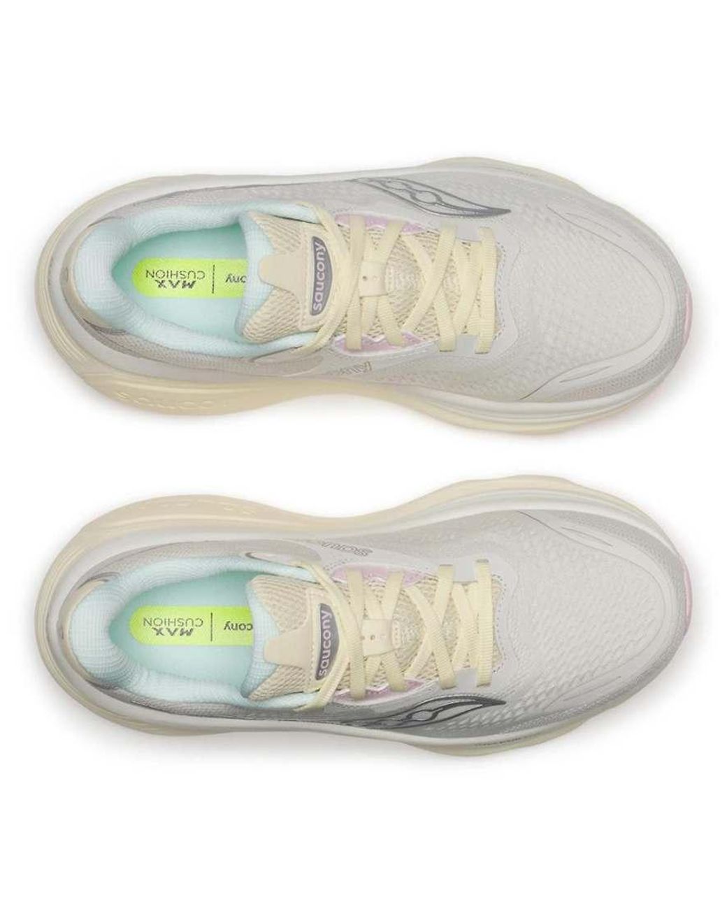 Saucony White Hurricane 26