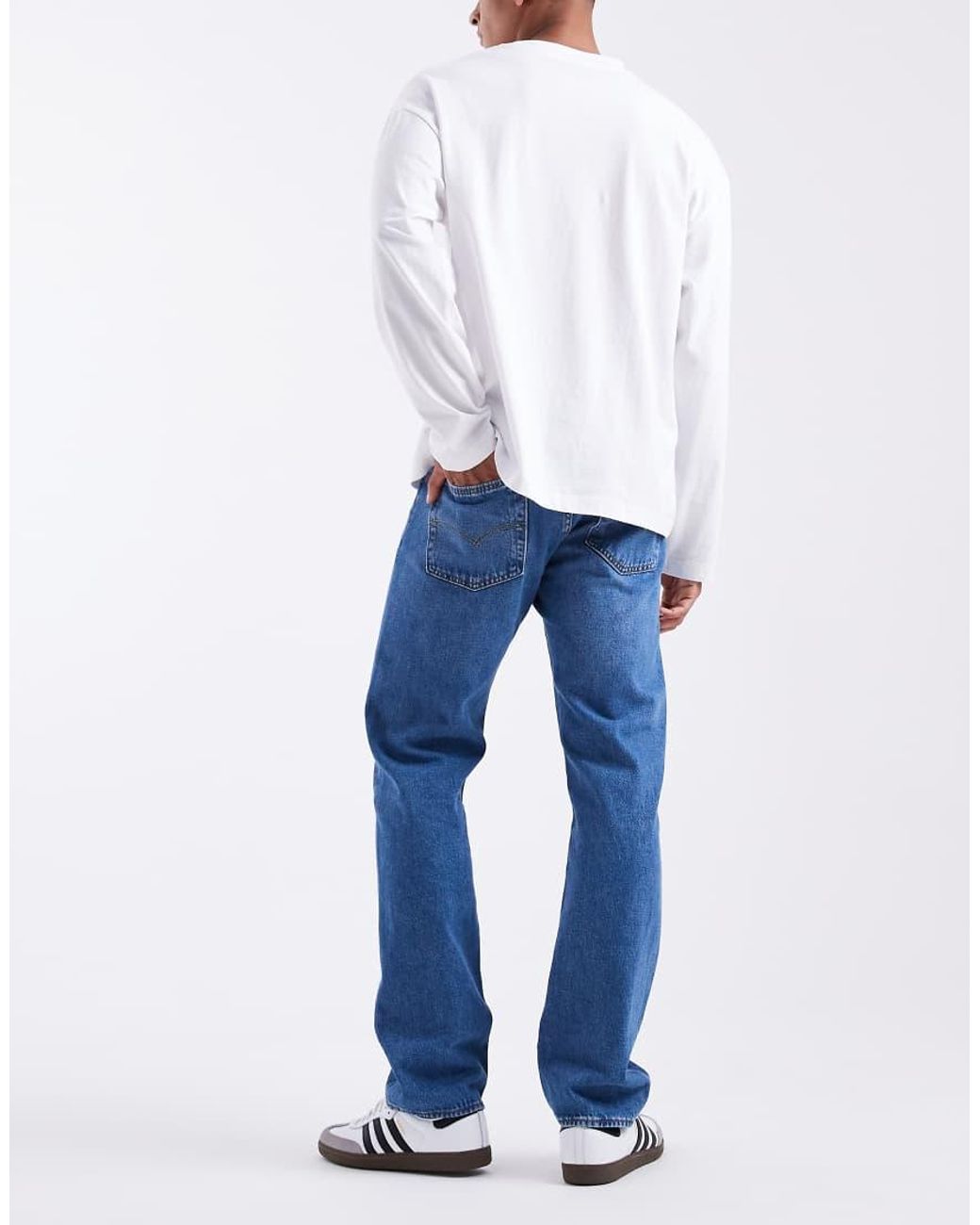 Levi's Blue 501 '93 Relaxed Straight Jeans for men