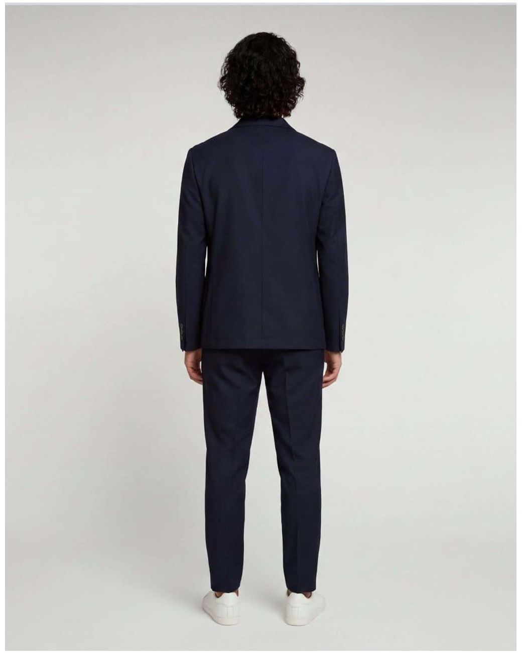 Harry Brown Blue Arthur Flannel Blazer for men