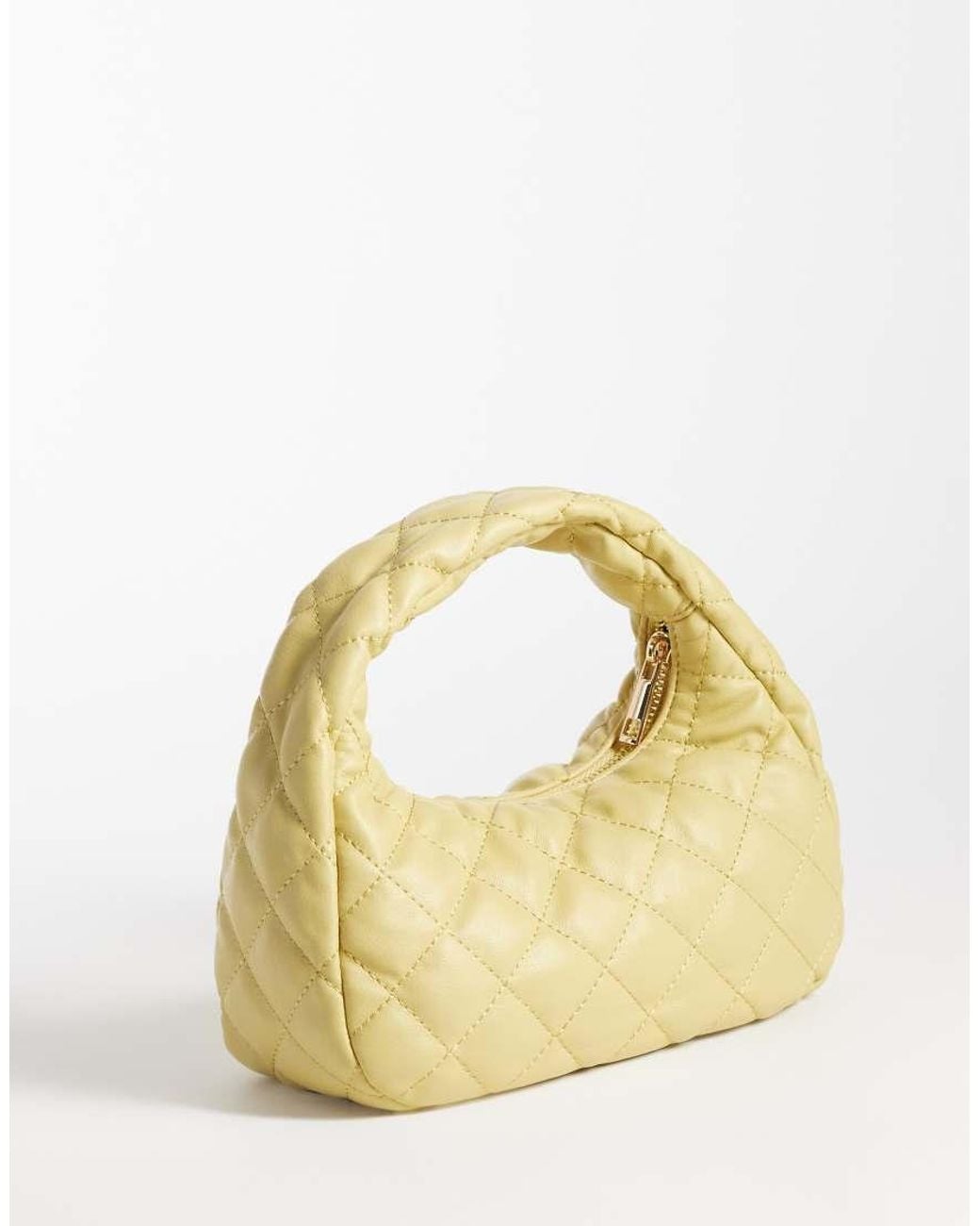 ASOS Metallic Quilted Clutch Purse