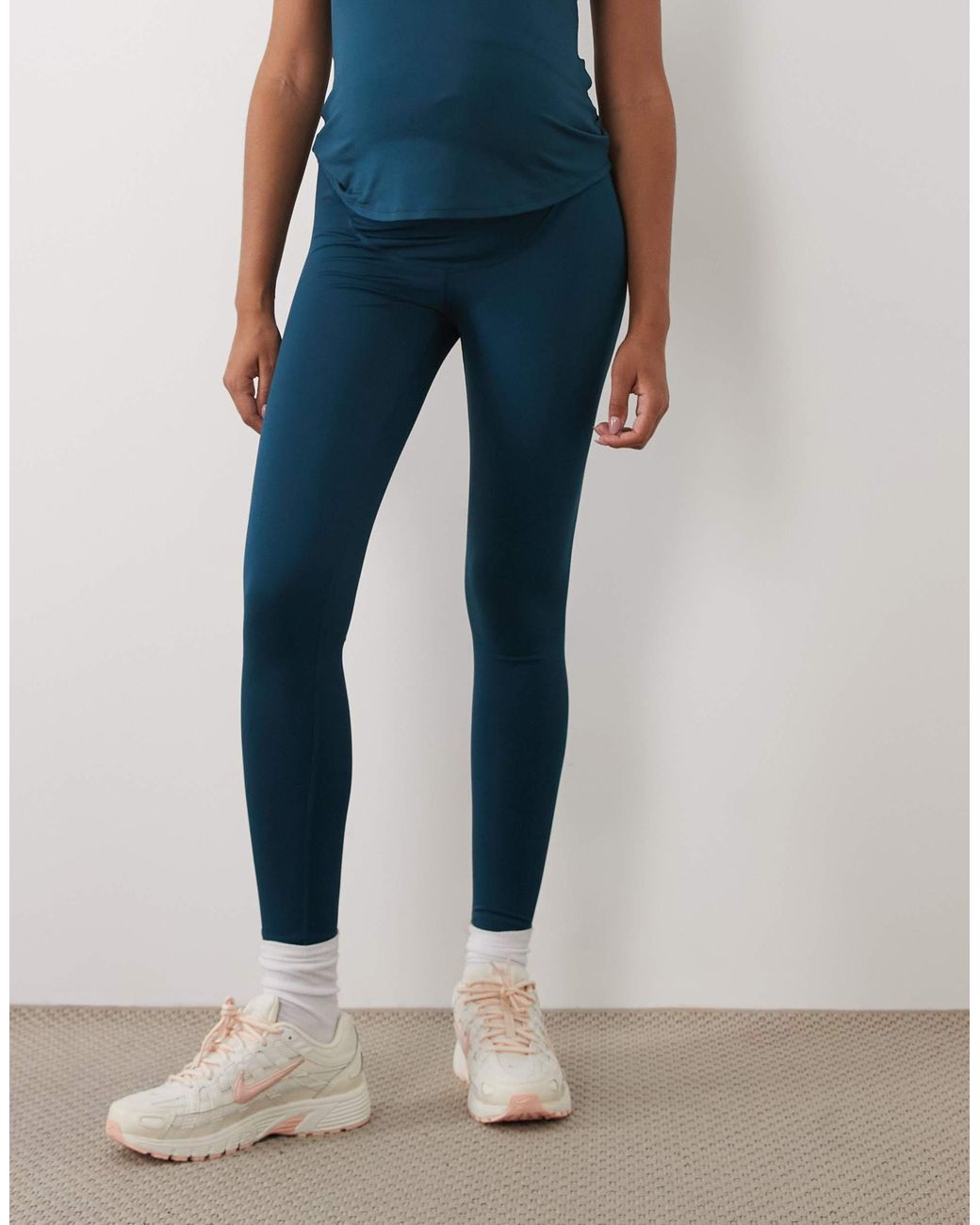 Maternity legging 4505 en coloris Blue