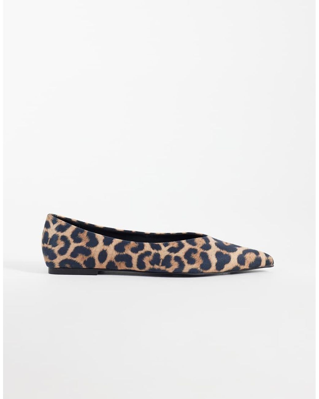 ASOS White Lari Pointed Ballets