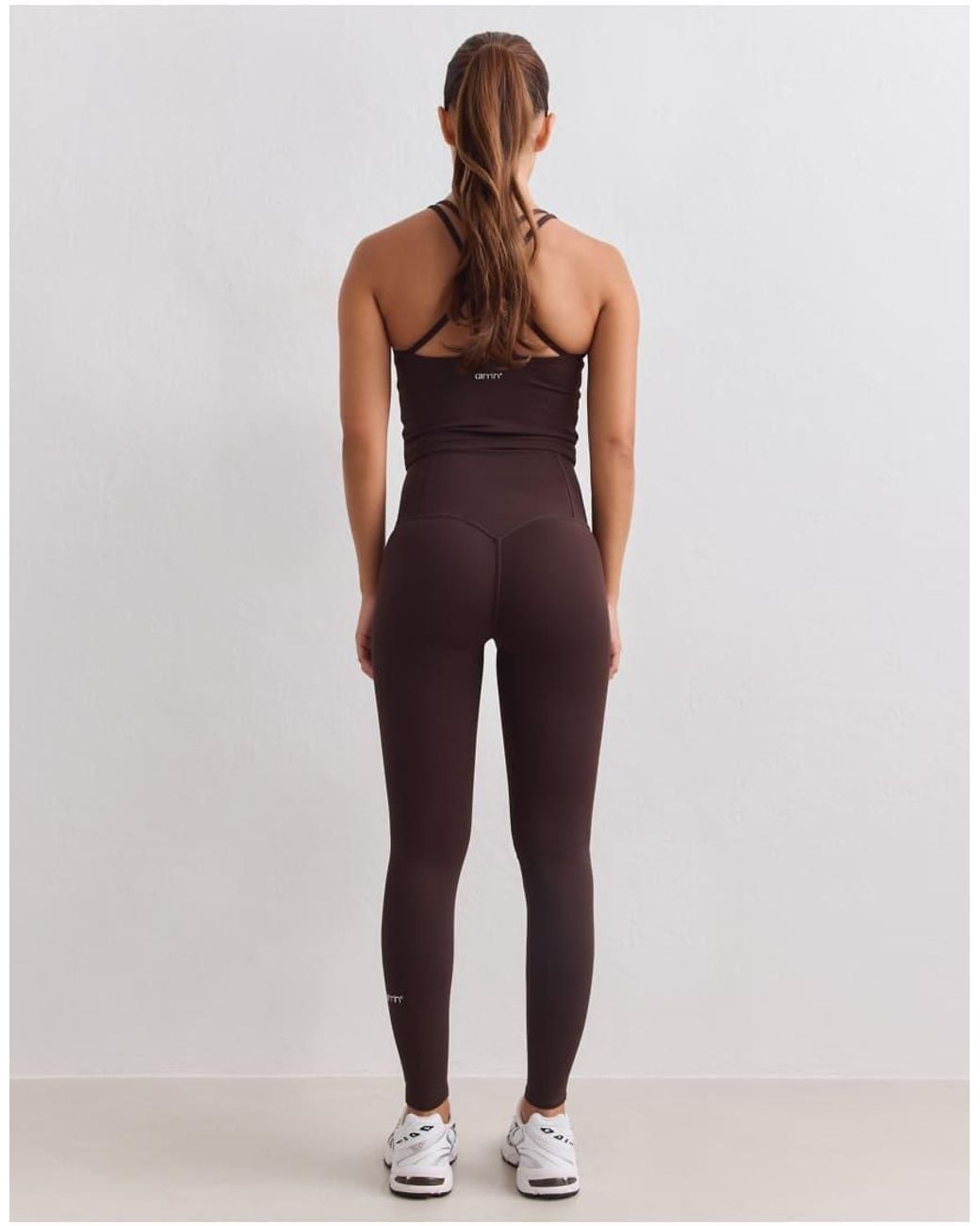 Aim'n Brown Chocolate Sculpting Scrunch Tights