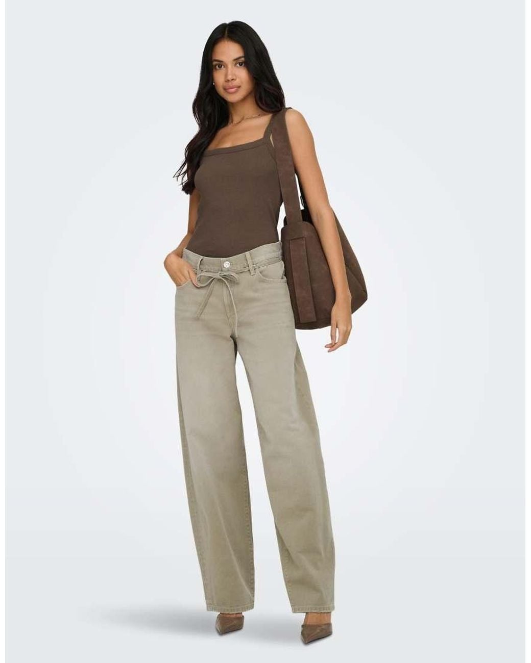 ONLY Natural Straight Fit Jeans