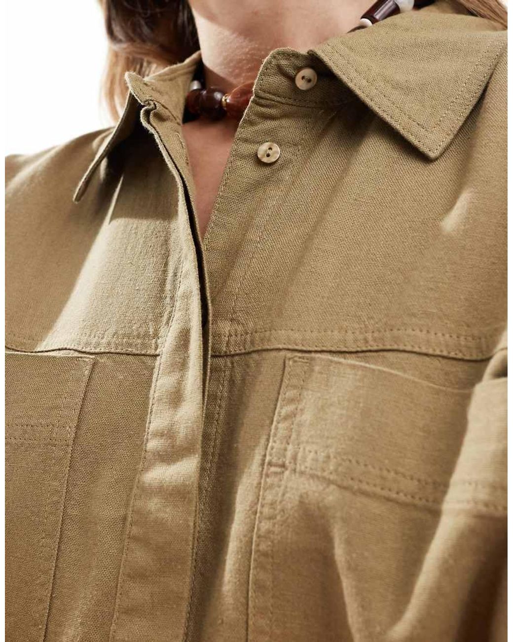 Camicia Multitasche di ONLY in Multicolor