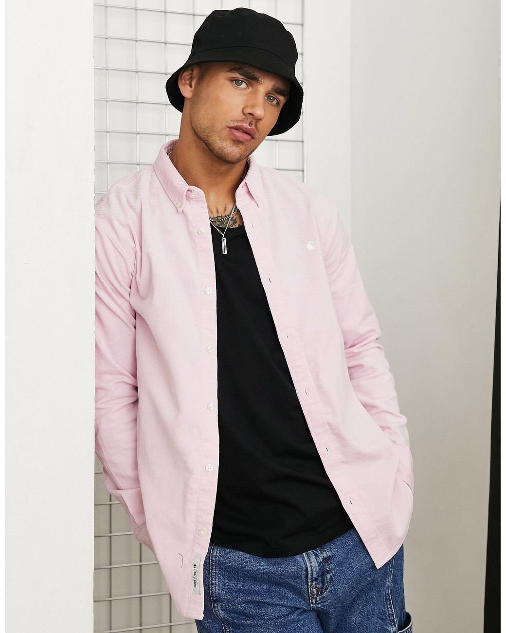 Madison - chemise en velours côtelé - pastel Carhartt WIP pour homme en  coloris Rose | Lyst