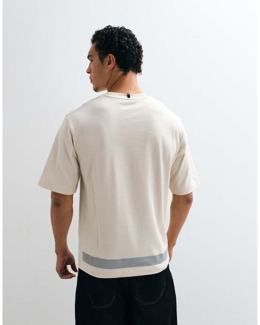 Oakley White Reserve Strato Reflective T-Shirt for men