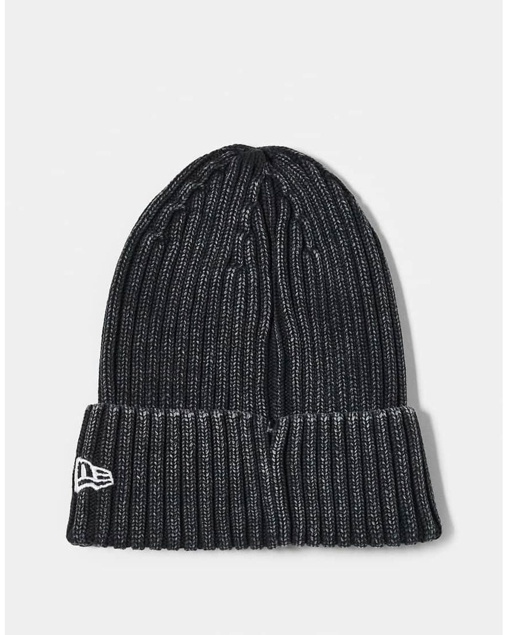 KTZ Blue Ny Yankees Two Tone Chunky Knit Cuff Beanie