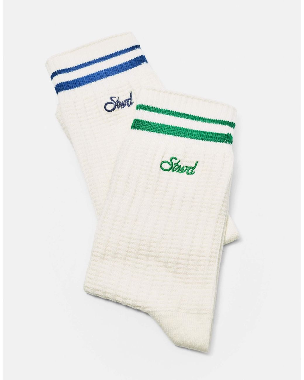Chaussettes Pull&Bear pour homme en coloris White
