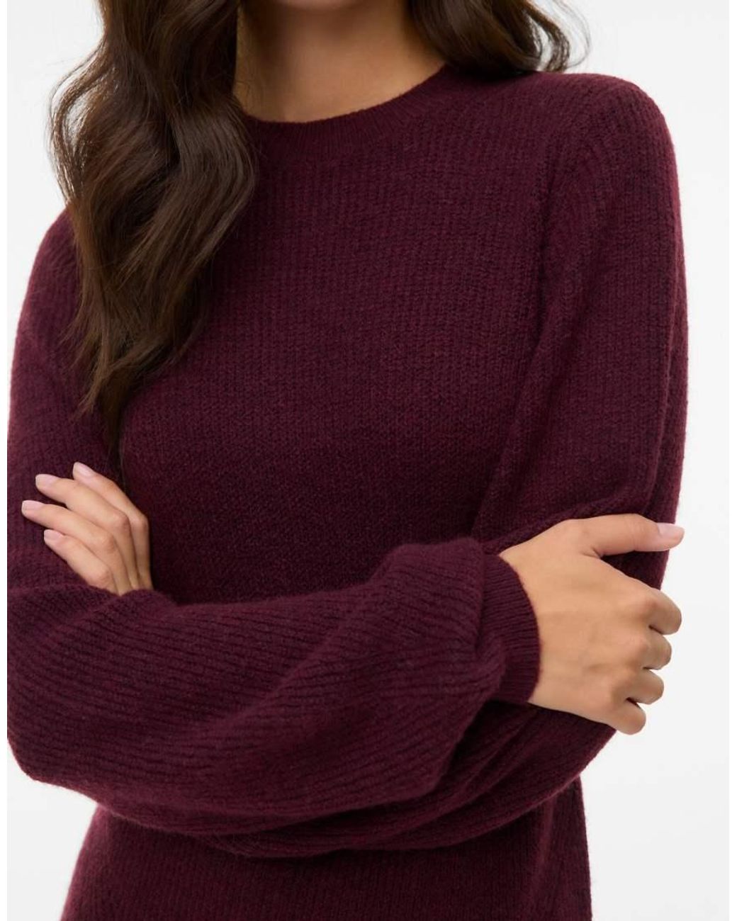 Vero Moda Red Knitted Dress
