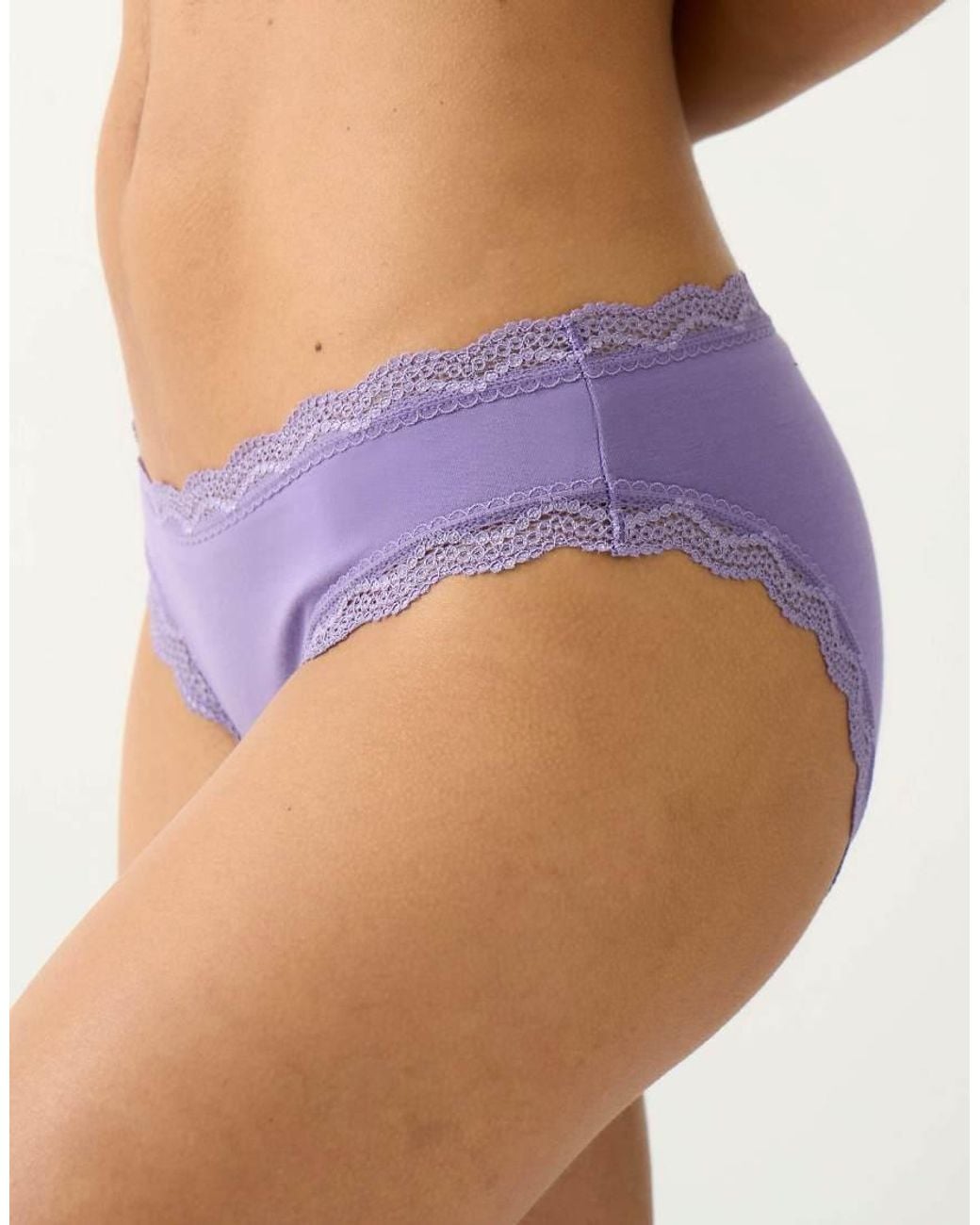 Stripe & Stare Blue Original Knicker Four Pack