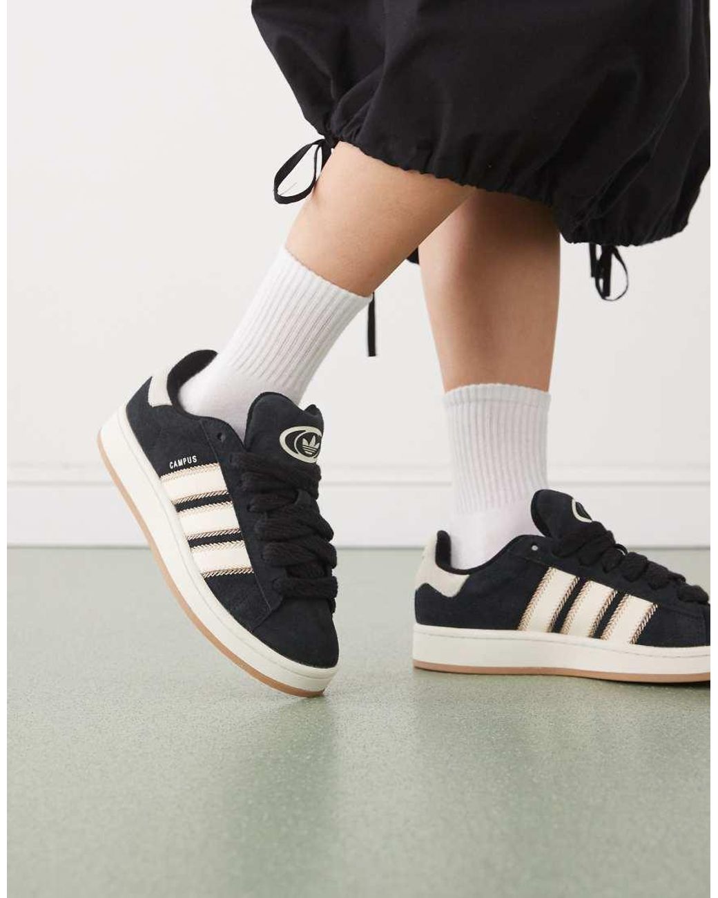Zapatillas De Deporte Gris Carbn Con Cordones De Cuerda Campus 00's De de  adidas Originals de color Azul | Lyst