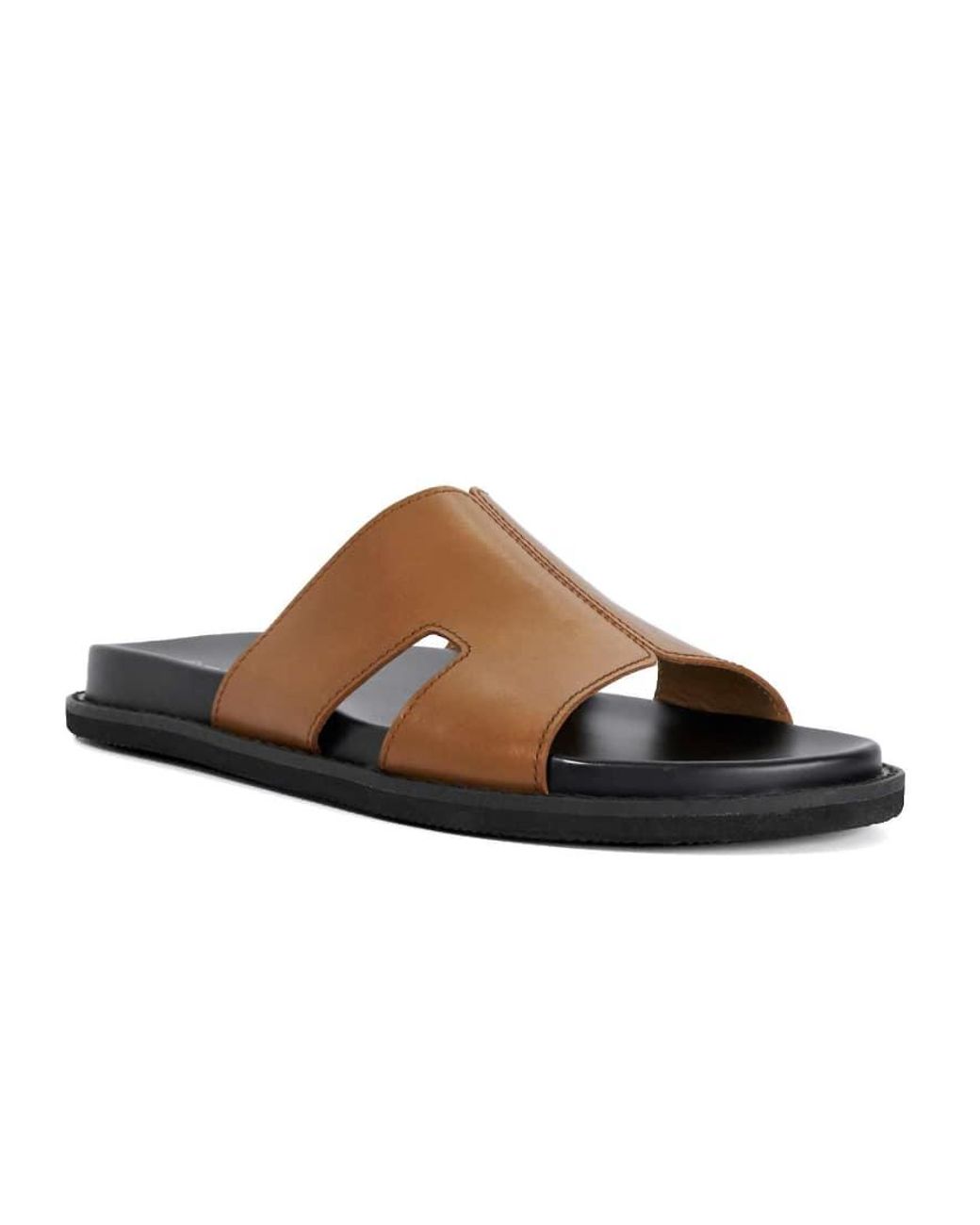 Dune Brown Ishaa Smart Sandals for men