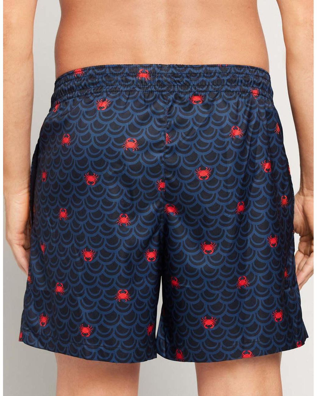 Tezenis Blue Printed Swimming Shorts for men