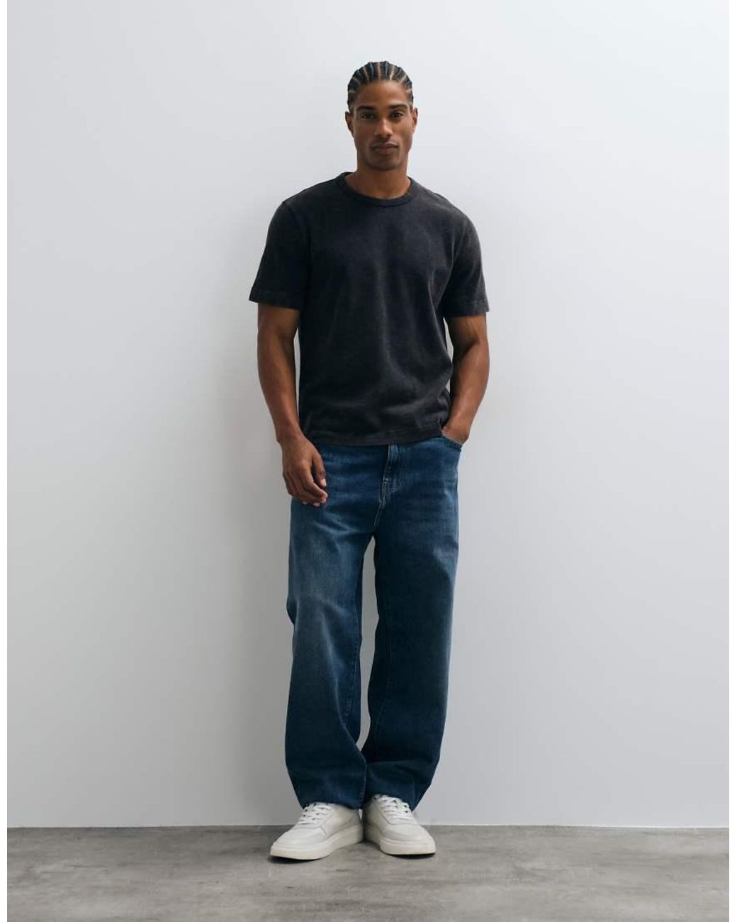Abercrombie & Fitch Black Heavyweight Short Sleeve T-Shirt for men