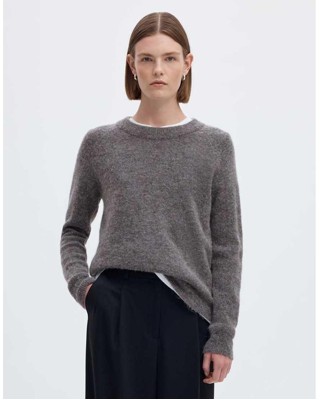 SELECTED Trui in het Gray