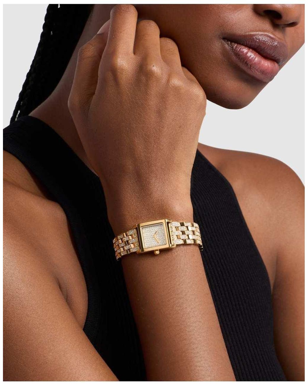 Michael Kors Metallic Georgie Two-Hand-Tone Stainless Steel Watch