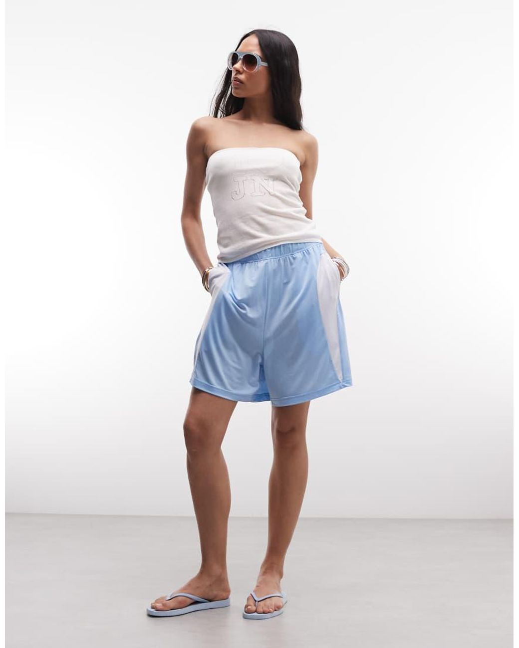 Frankie's Bikinis Multicolor X Jennie Kim Jersey Short