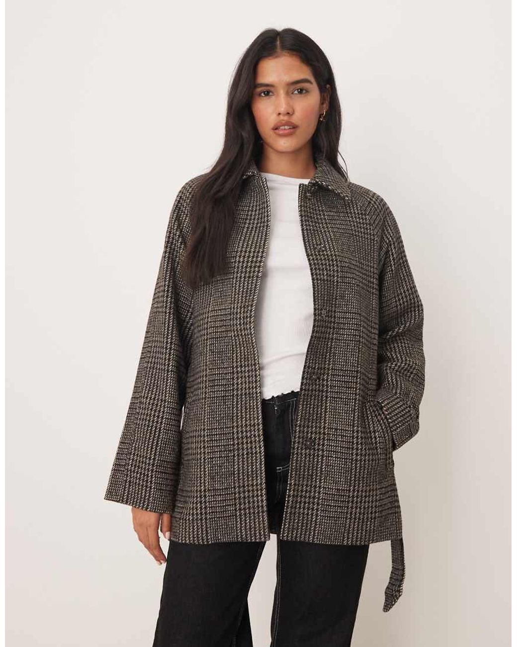 Jdy Gray Tie Waist Coat