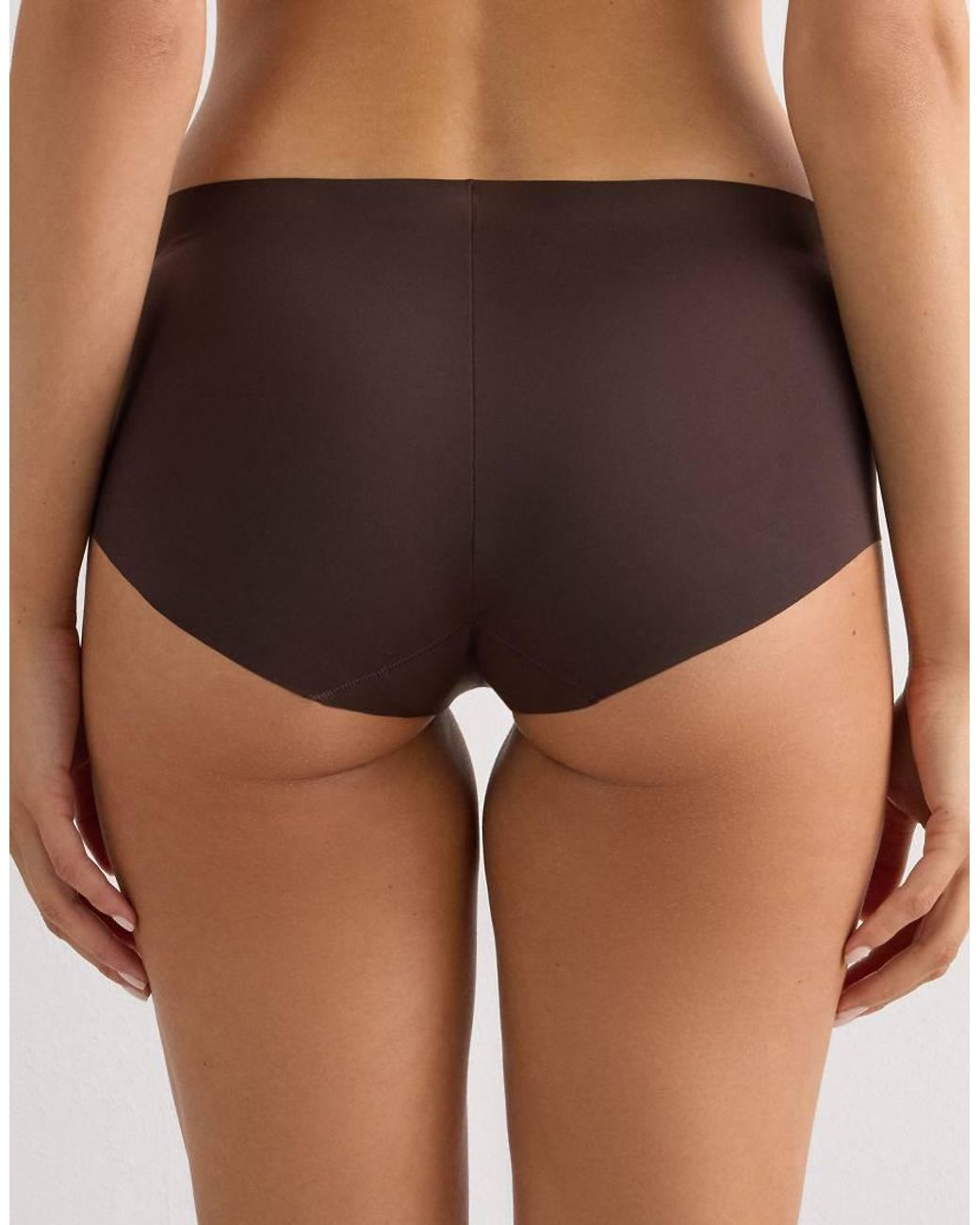 Intimissimi Black Laser Cut French Knickers