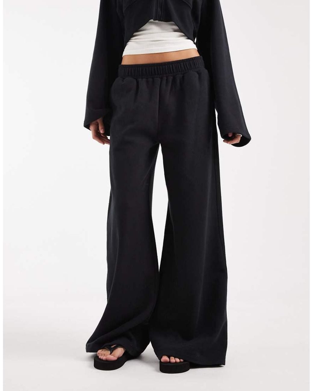 New Balance White Brushed Coastal Fleece Pants