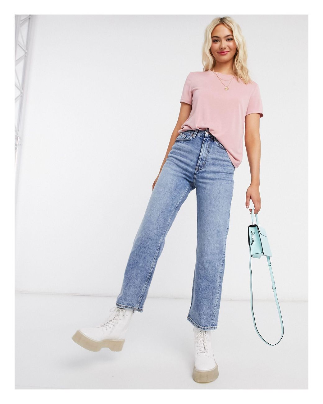 Monki Denim Zami Super High Waist 