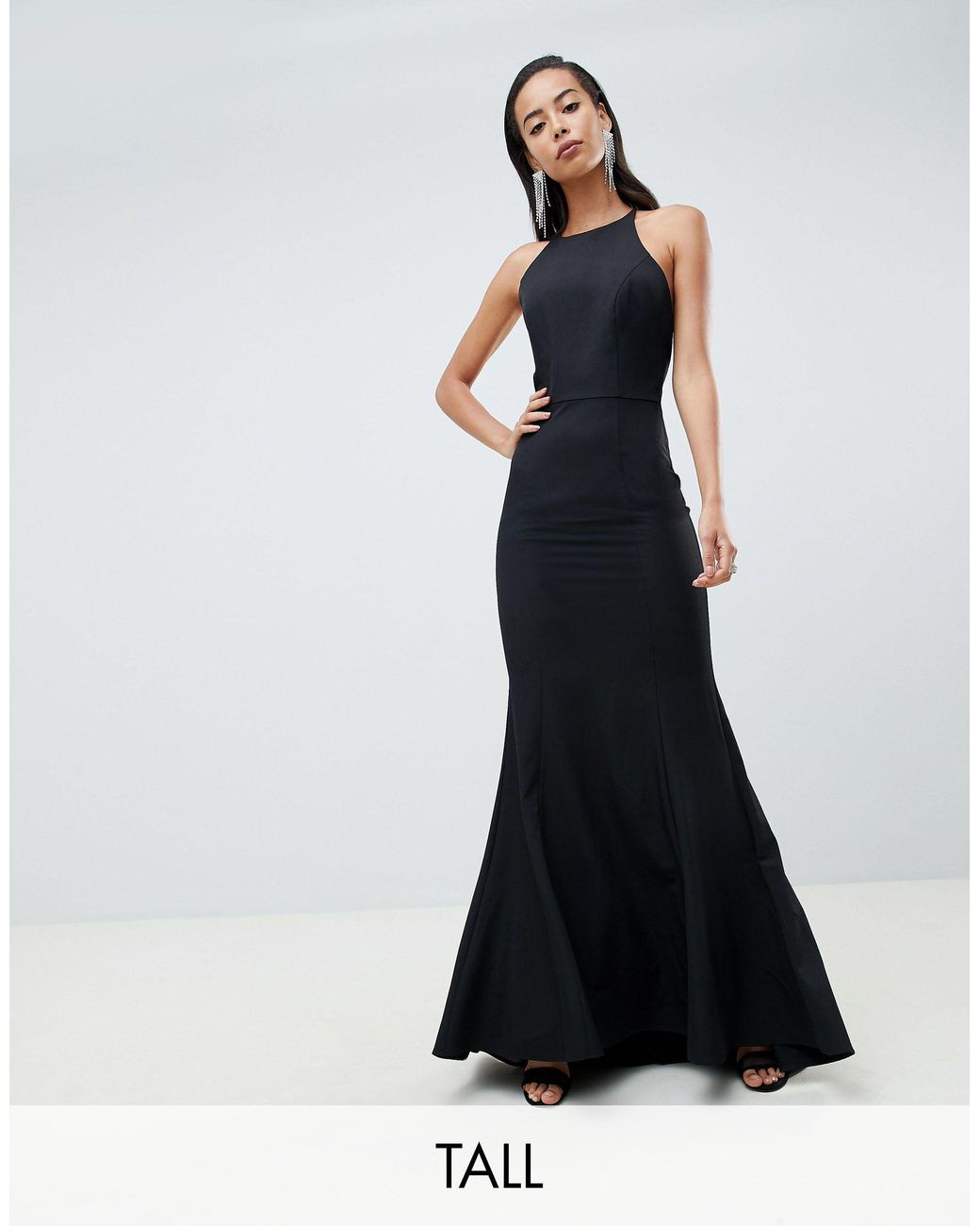 Fishtail Maxi Dress Hem 