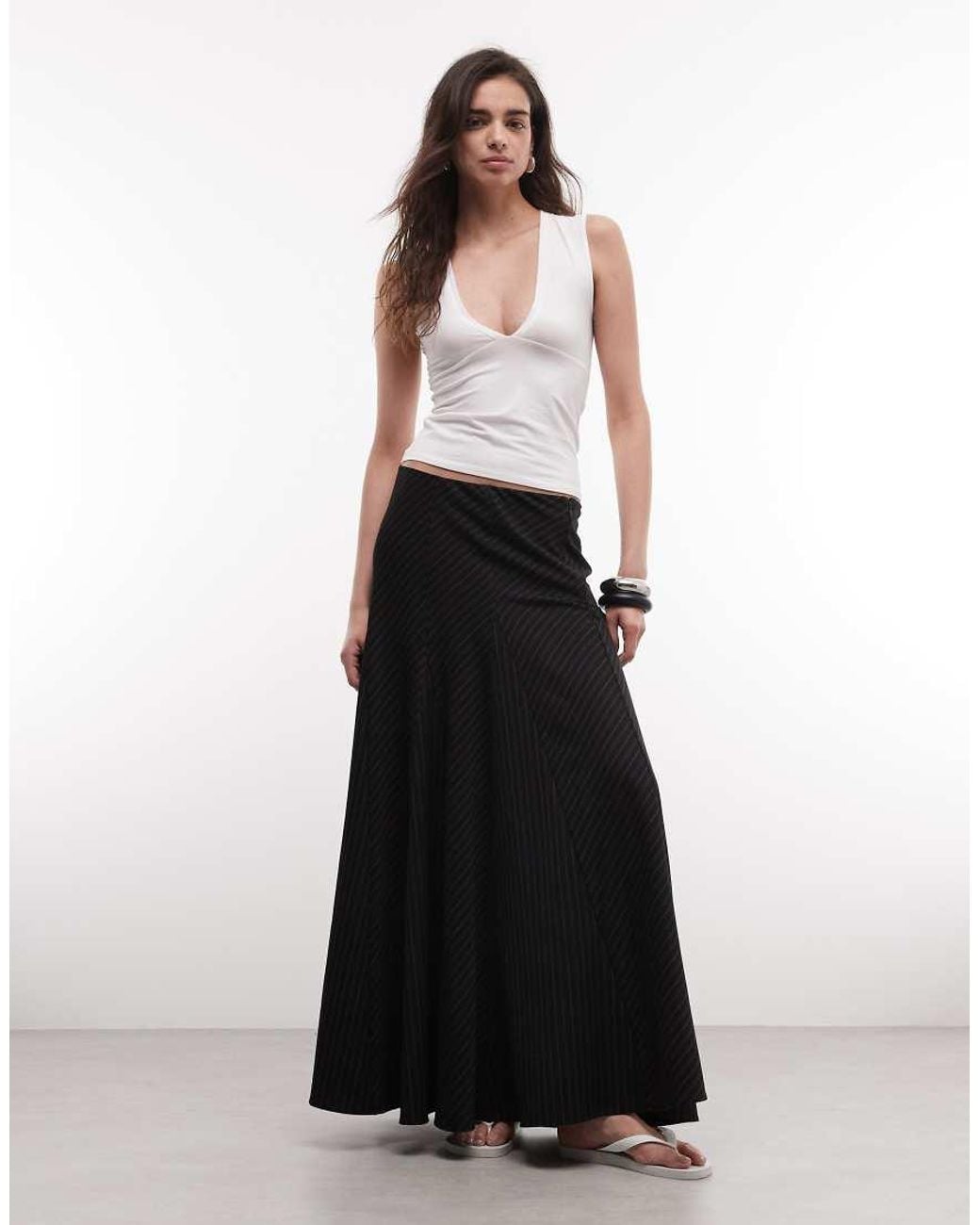 Top Con Scollo Profondo di Weekday in White