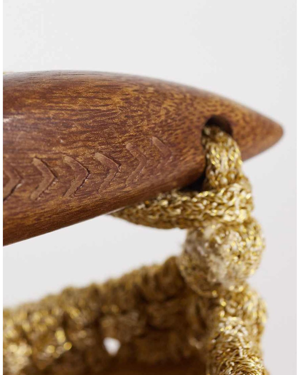 Accessorize Natural Fish Handle Crossbody Bag