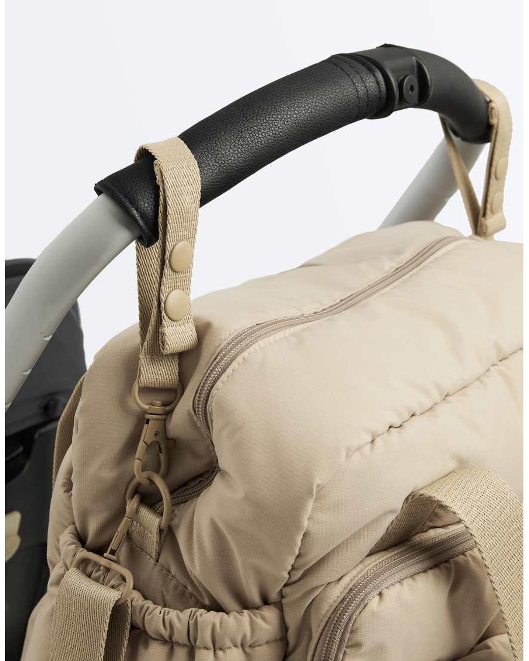 Oysho Natural Maxi Maternity Bag
