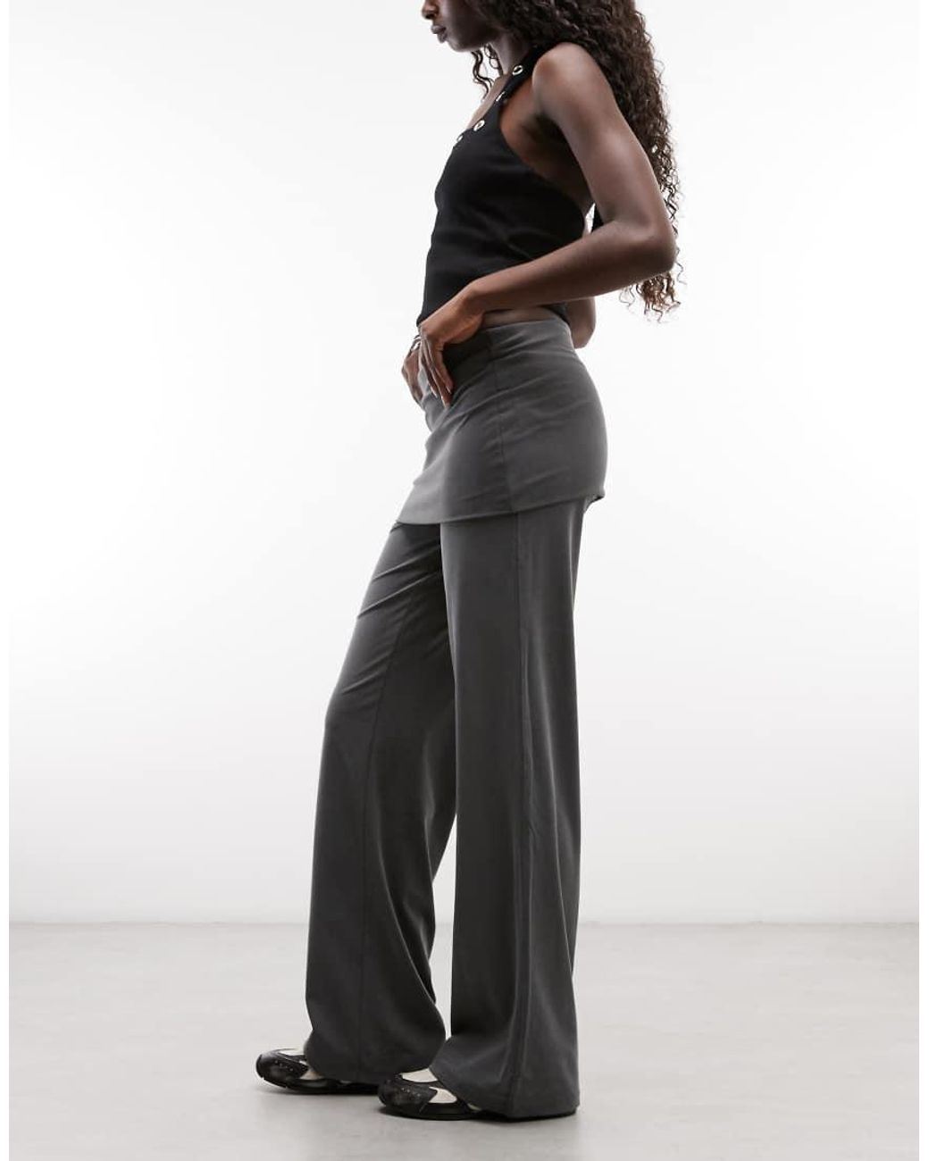 Cotton On Blue Honey Skirt Overlay Trouser