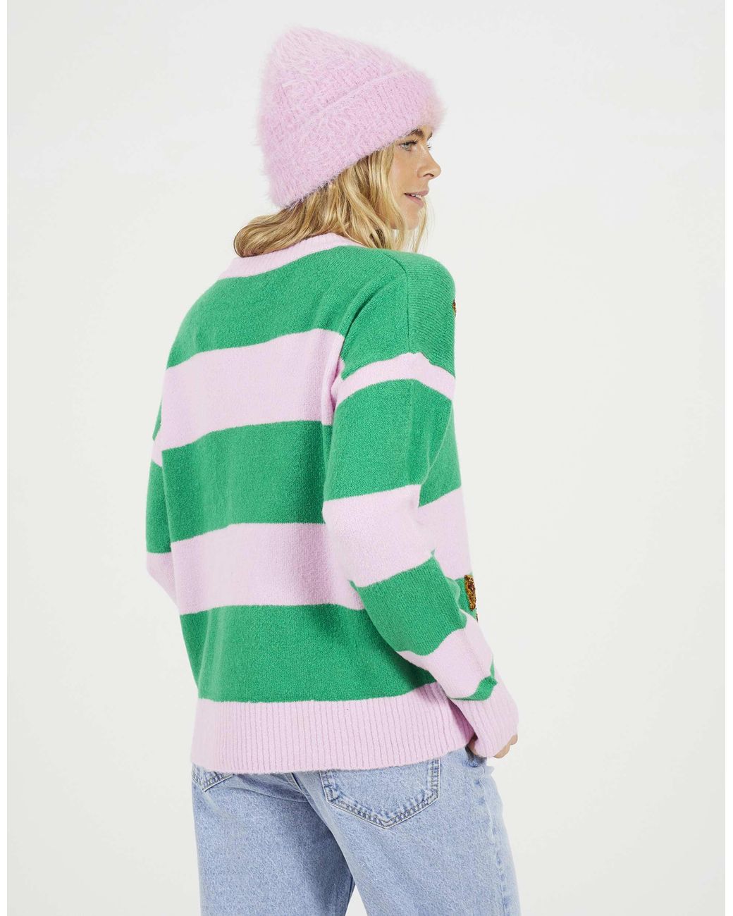 Pull Brave Soul en coloris Green