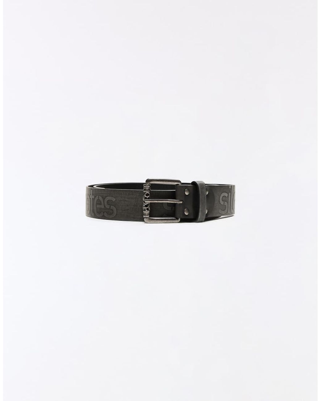 Bershka Black Buckle Belt for men