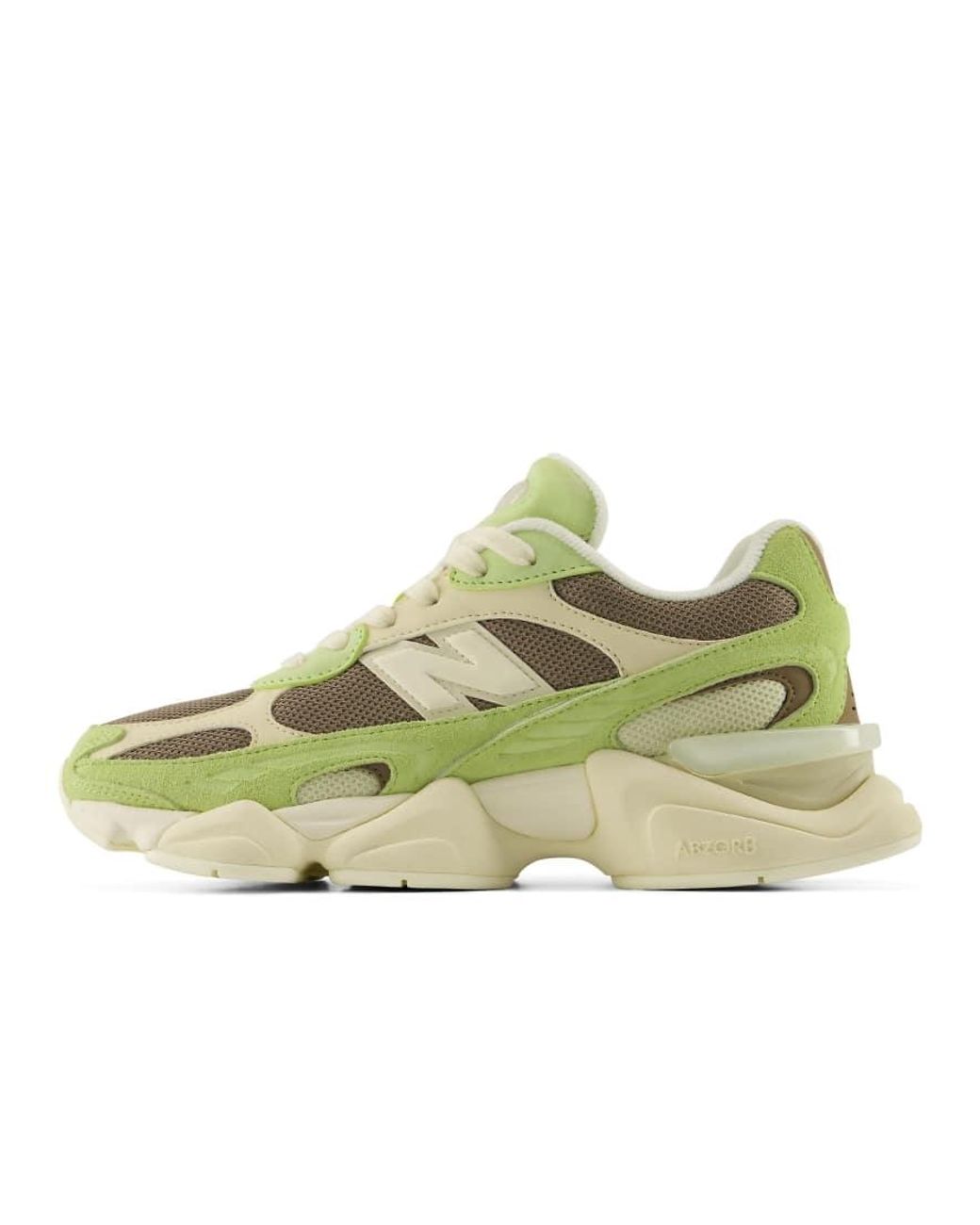 New Balance Green 9060R Suede/Mesh