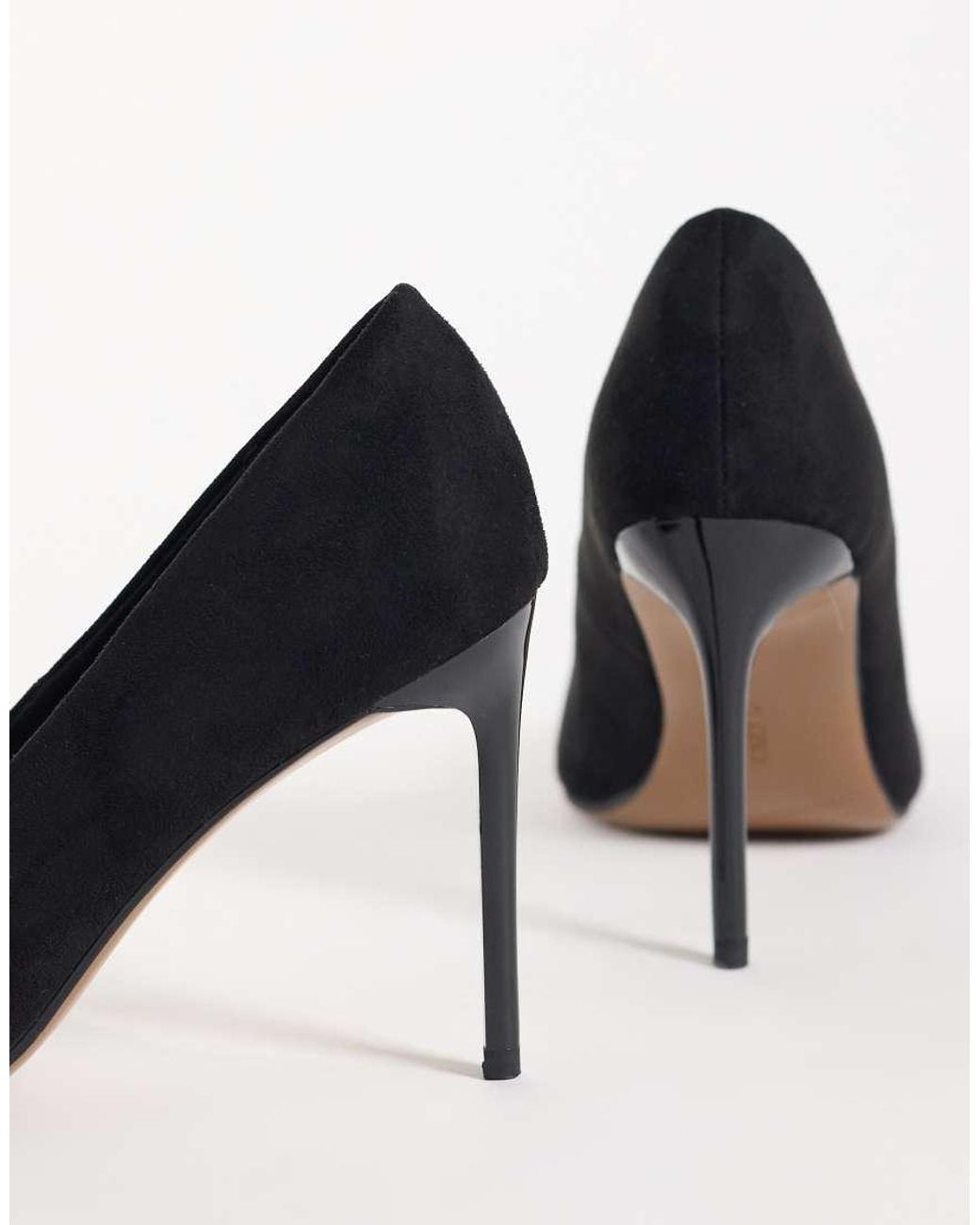 ASOS Blue Prague Pointed Stiletto High Heel Court Shoes