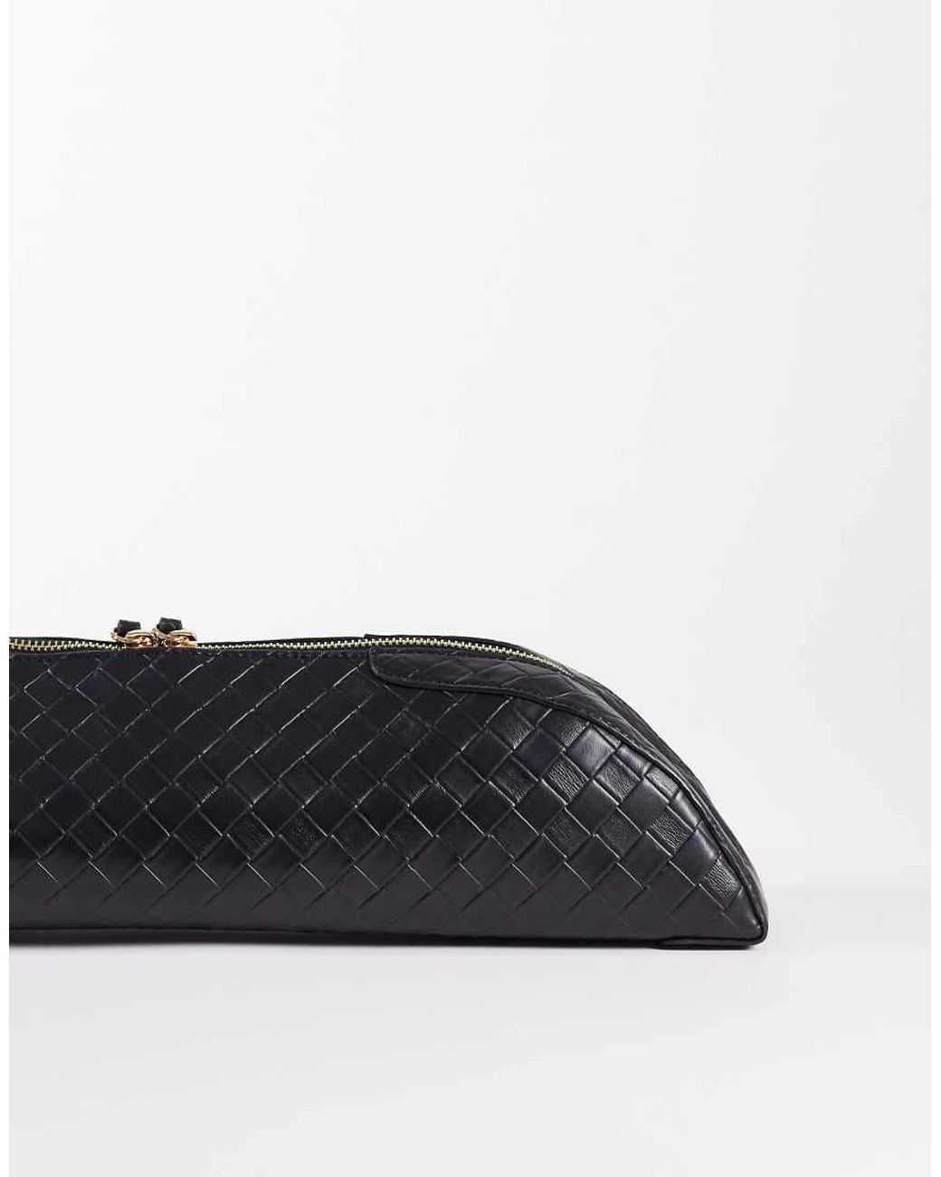 ASOS Black Pencil Case Elongated Clutch
