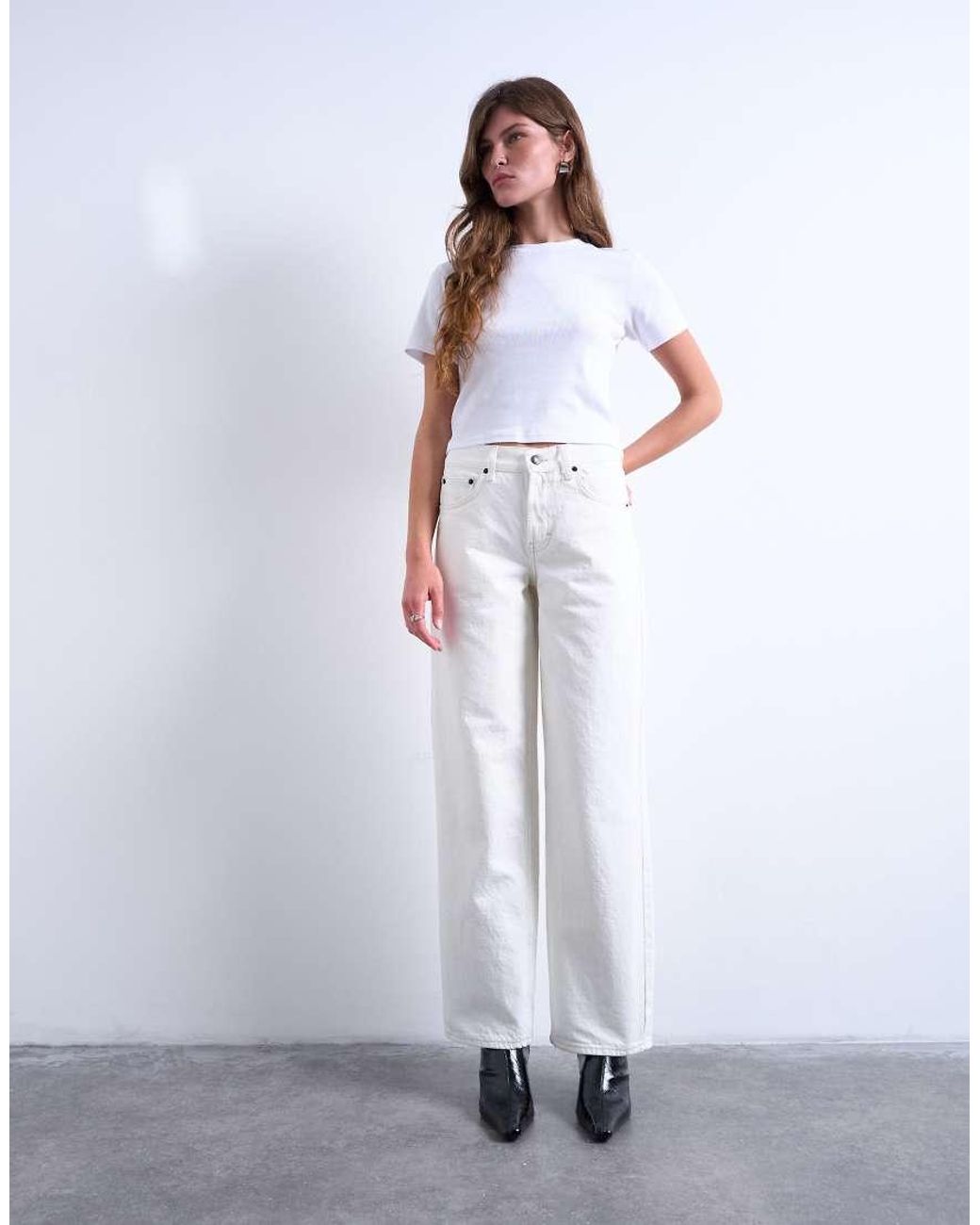 TOPSHOP Cinch in het White